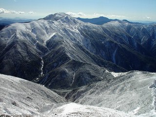 or023: 大井川の研究_23 水源の山々_４ 聖岳～加加森山
