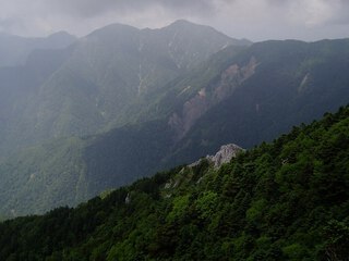 or025: 大井川の研究_25 水源の山々_６ 加加森山～黒法師岳